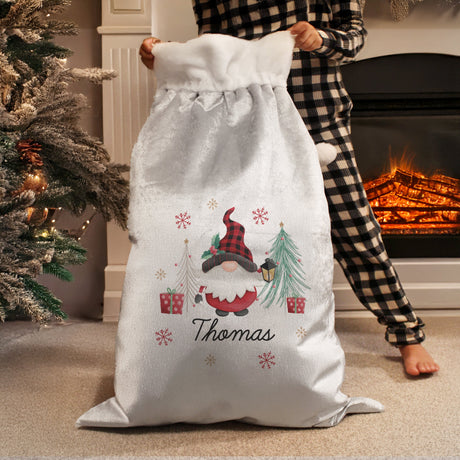 Personalised Gonk Christmas Sack: 3 - Christmas Sacks By Gift Moments