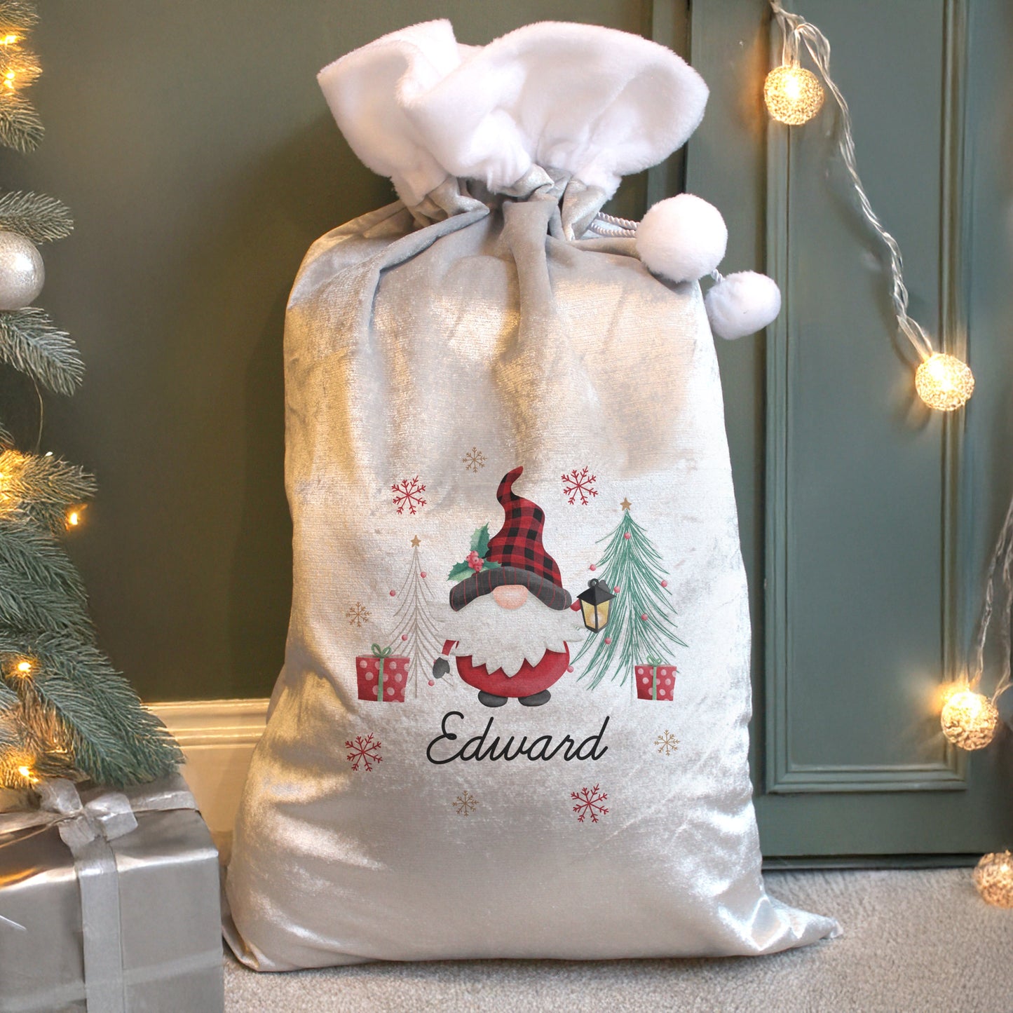 Personalised Gonk Christmas Sack: 2 - Christmas Sacks By Gift Moments
