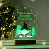 Personalised Gonk Wooden Based LED Christmas Light: 6 - LED Lighting By Gift Moments