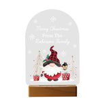 Personalised Gonk Wooden Based LED Christmas Light: 9 - LED Lighting By Gift Moments