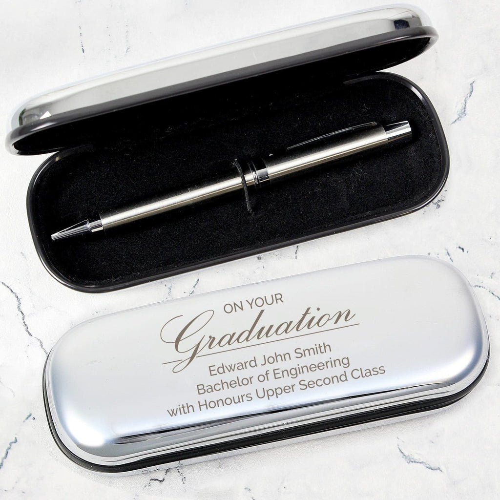 Personalised Graduation Pen and Box Set - Shop Pens & Pencils At Gift Moments - 1