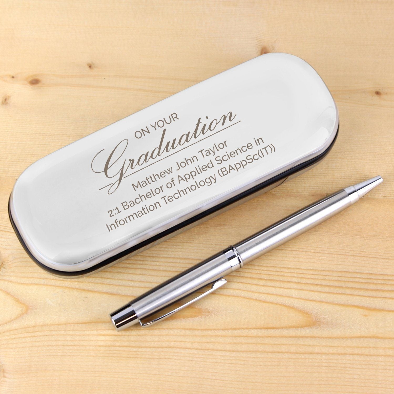 Personalised Graduation Pen and Box Set - Shop Pens & Pencils At Gift Moments - 2
