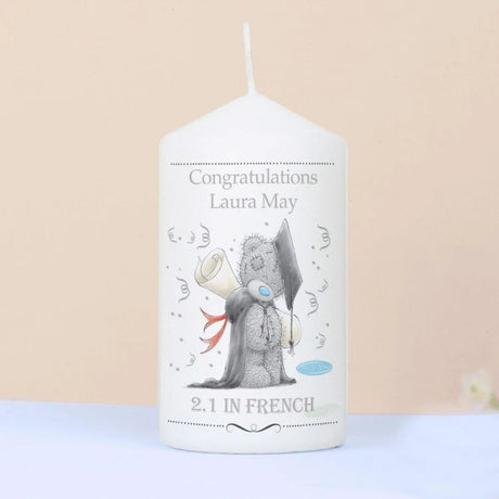 Personalised Me to You Graduation Pillar Candle: 1 - Candles