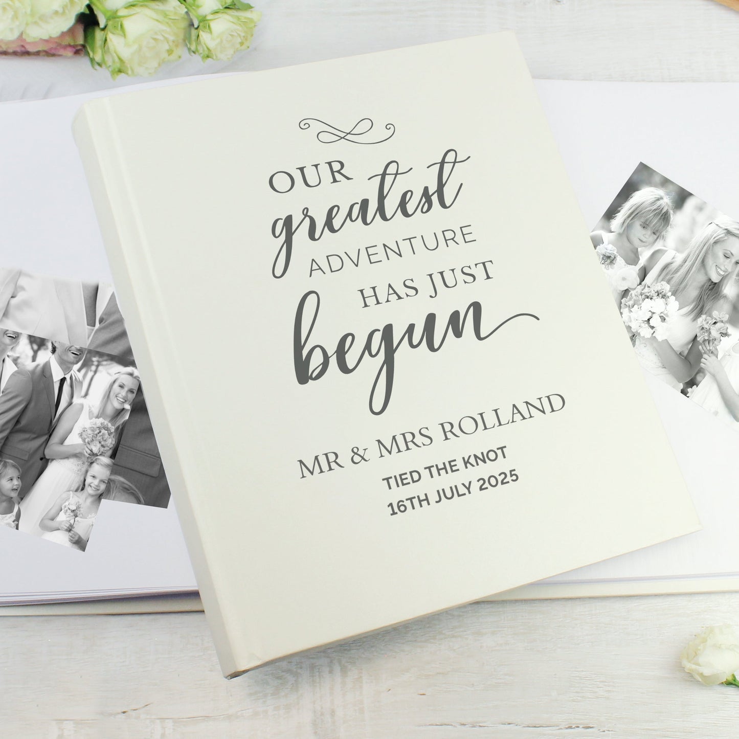 Personalised Our Greatest Adventure Traditional Photo Album: 4 - Photo Albums By Gift Moments