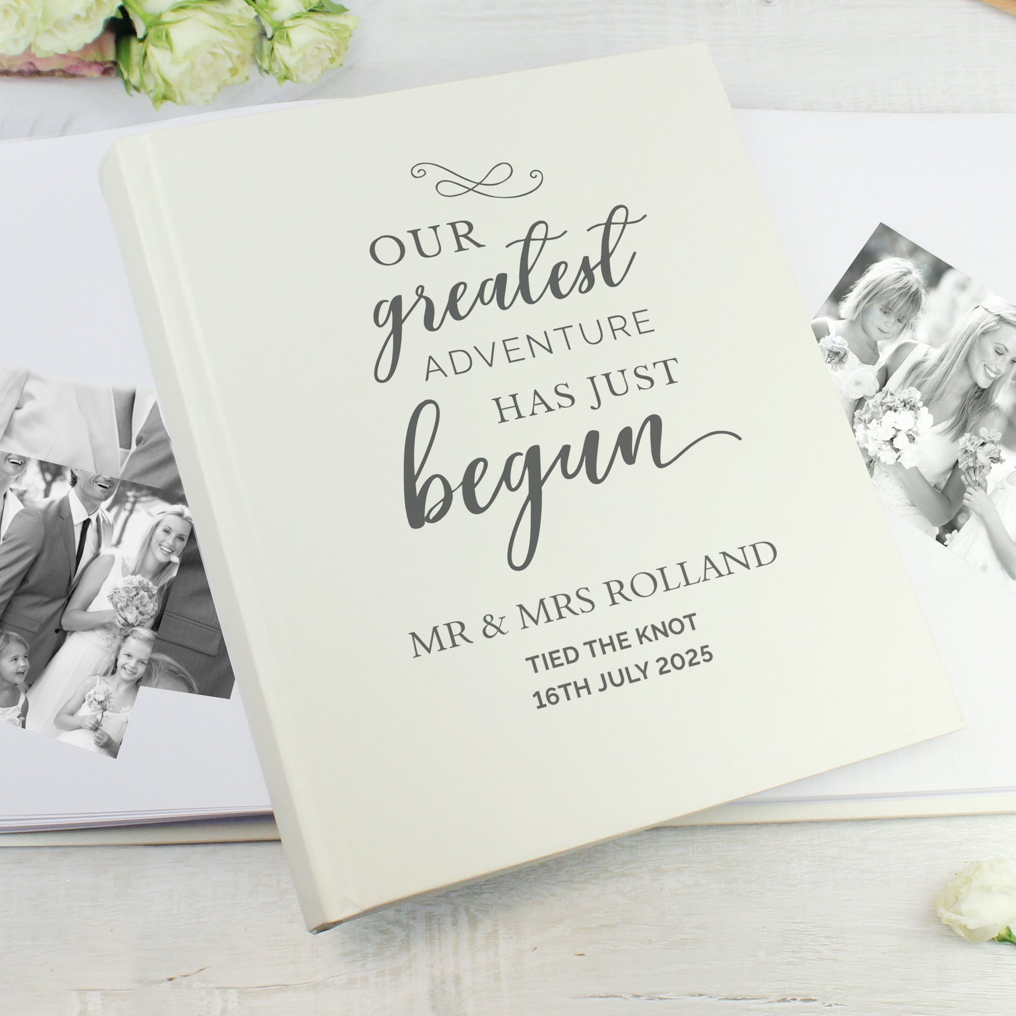 Personalised Our Greatest Adventure Traditional Photo Album: 4 - Photo Albums By Gift Moments