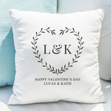 Personalised Grey Heart Cushion: 3 - Cushions By Gift Moments