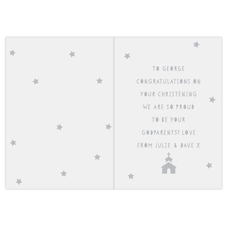 Personalised Grey Papercut Style Card: 4 - Greeting Cards By Gift Moments