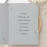 Personalised Grey Snapshot Photo Upload Greeting Card: 4 - Greeting Cards By Gift Moments