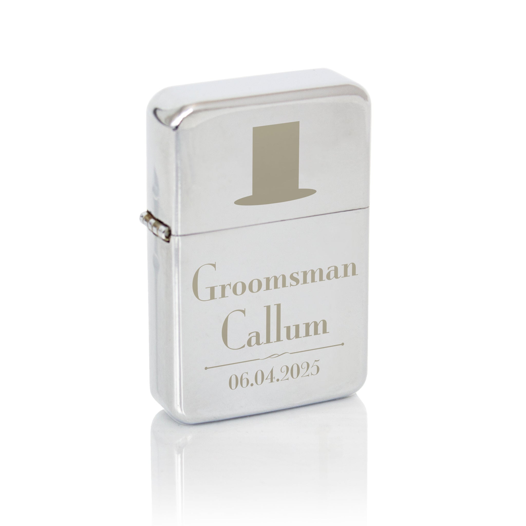Personalised Groomsman Lighter: 4 - Smoking Accessories By Gift Moments