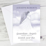 Personalised Guardian Angel Card: 1 - Greeting Cards By Gift Moments