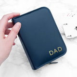 Personalised Handmade Leather Double Playing Card Cases: 9 - Playing Card Cases By Gift Moments