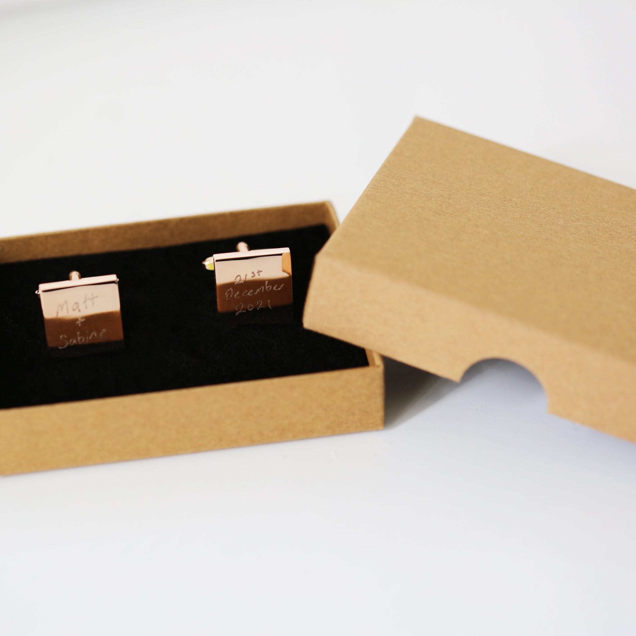 Personalised Handwriting Cufflinks: 7 - Cufflinks & Tie Slides By Gift Moments