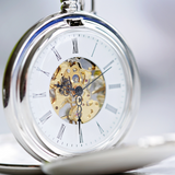 Personalised Handwriting Dual Opening Pocket Watch: 6 - Watches By Gift Moments