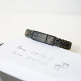 Personalised Handwriting Men’s Bracelet Iron: 3 - Bracelets By Gift Moments