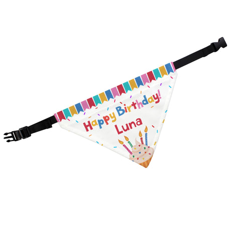 Personalised Happy Birthday Dog Bandana: 5 - Pet Products By Gift Moments