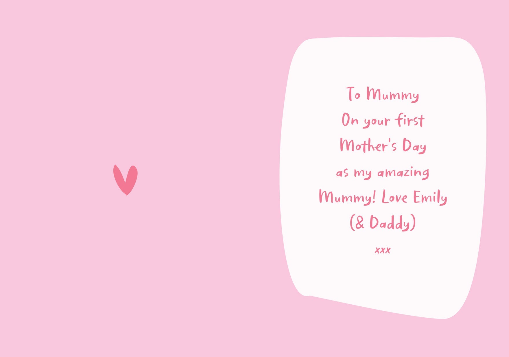Personalised Happy First Mother’s Day Card: 4 - Greeting Cards By Gift Moments