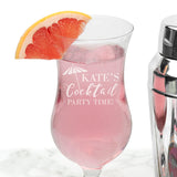 Personalised Happy Hour Cocktail Glass: 4 - Cocktail Glasses By Gift Moments