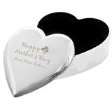 Personalised Happy Mothers Day Heart Trinket Box: 2 - Trinket Boxes By Gift Moments