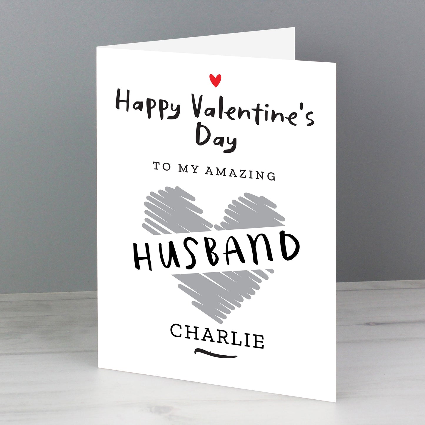 Personalised Happy Valentine’s Day Card: 2 - Greeting Cards By Gift Moments