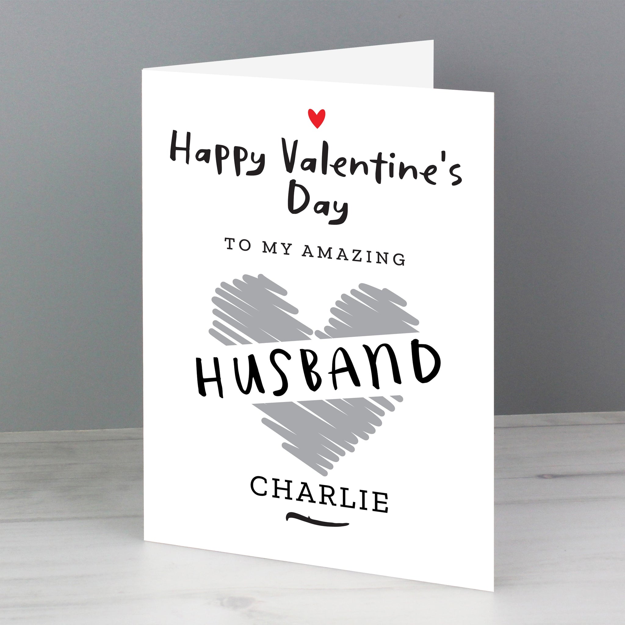 Personalised Happy Valentine’s Day Card: 2 - Greeting Cards By Gift Moments