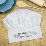 Personalised Head Chef’s Hat: 4 Chef Hats By Gift Moments