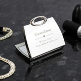 Personalised Heart Handbag Compact Mirror: 5 - Compact Mirrors By Gift Moments