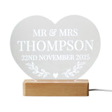 Personalised Heart LED Light for Couples: 8 - LED Lighting By Gift Moments