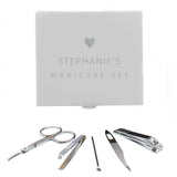 Personalised Heart Manicure Set: 2 - Accessories By Gift Moments