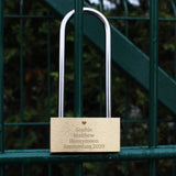 Personalised Heart Motif Any Message Padlock: 4 - Tools & Storage By Gift Moments