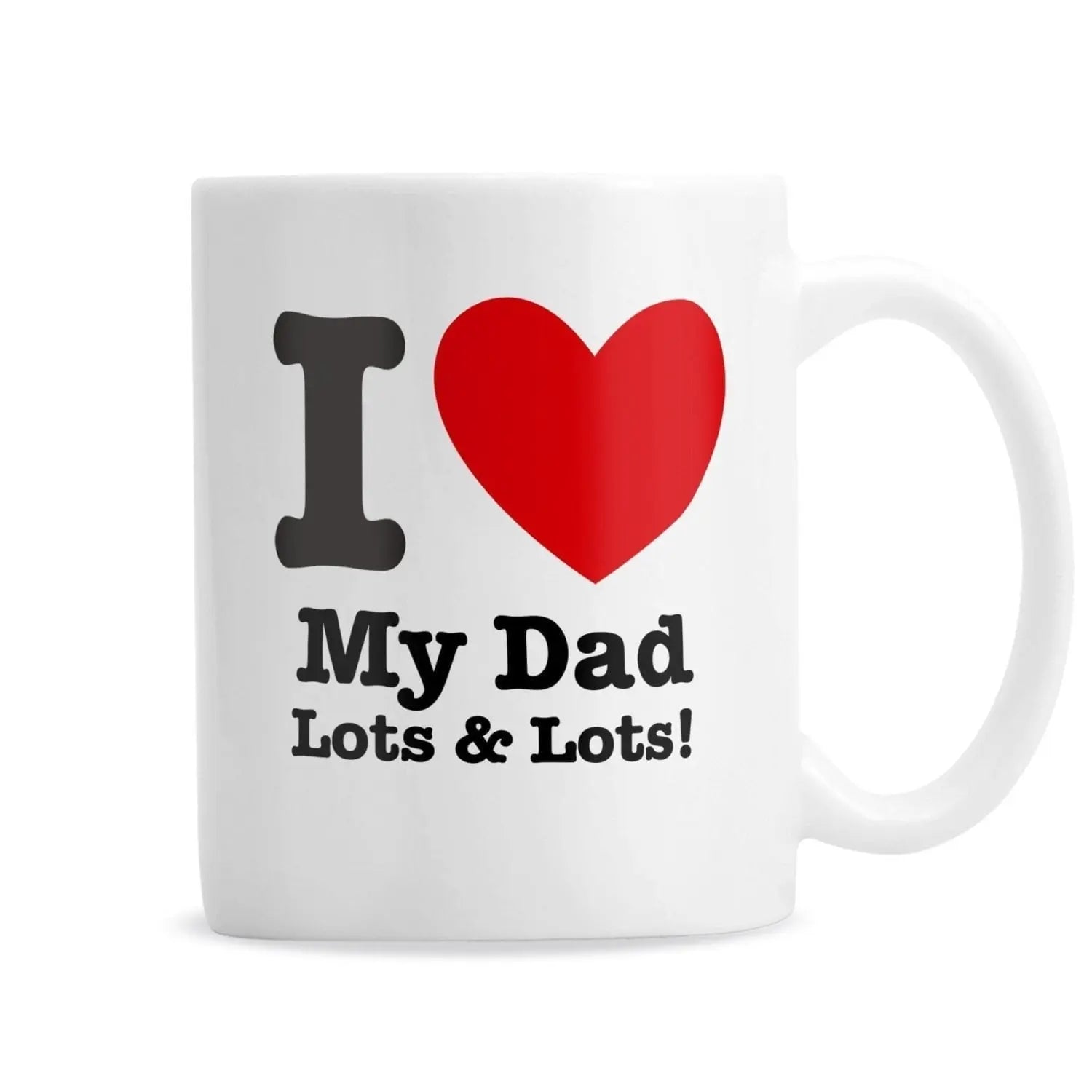 Personalised I HEART Mug: 2 - Mugs By Gift Moments