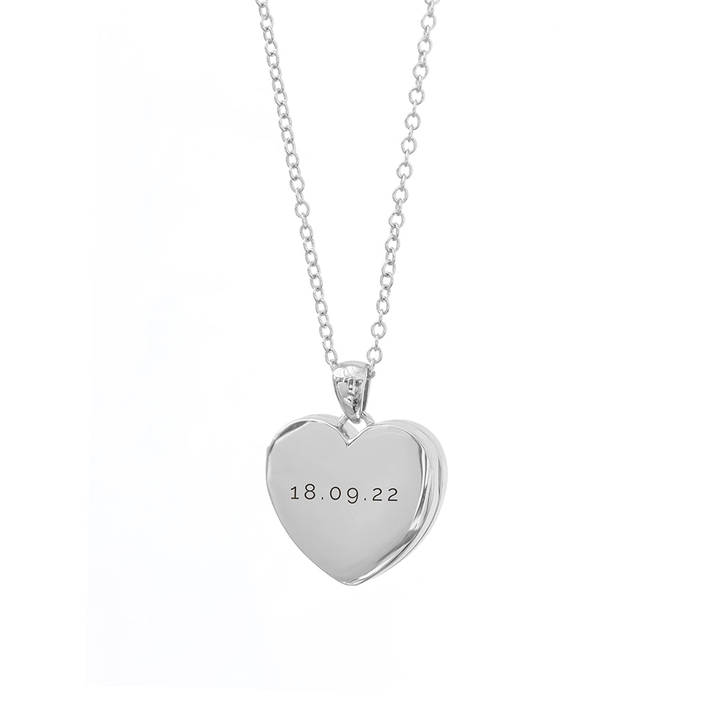 Personalised Heart Photo Locket Necklaces: 13 - Necklaces By Gift Moments