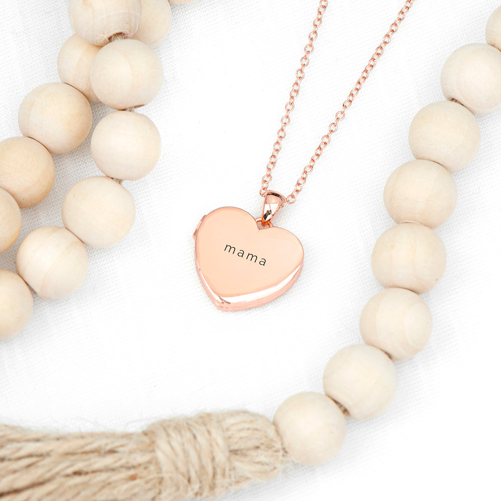 Personalised Heart Photo Locket Necklaces: 9 - Necklaces By Gift Moments