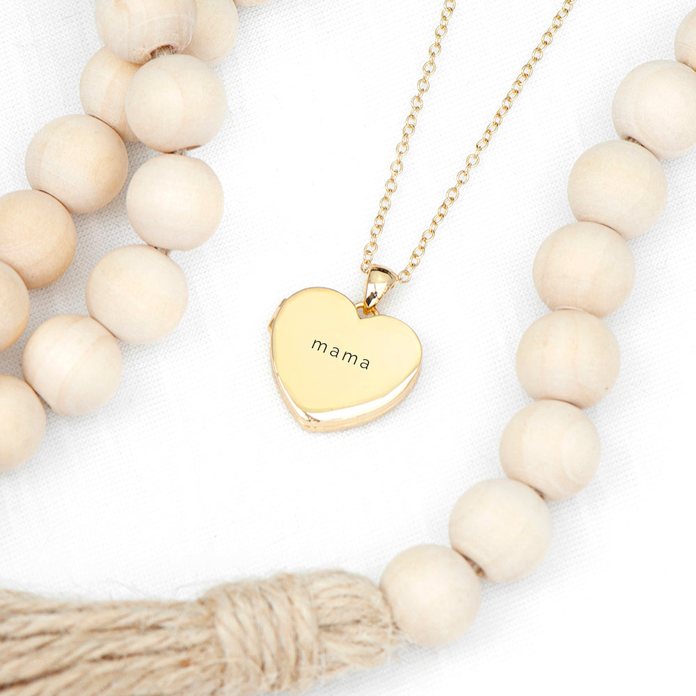 Personalised Heart Photo Locket Necklaces: 8 - Necklaces By Gift Moments