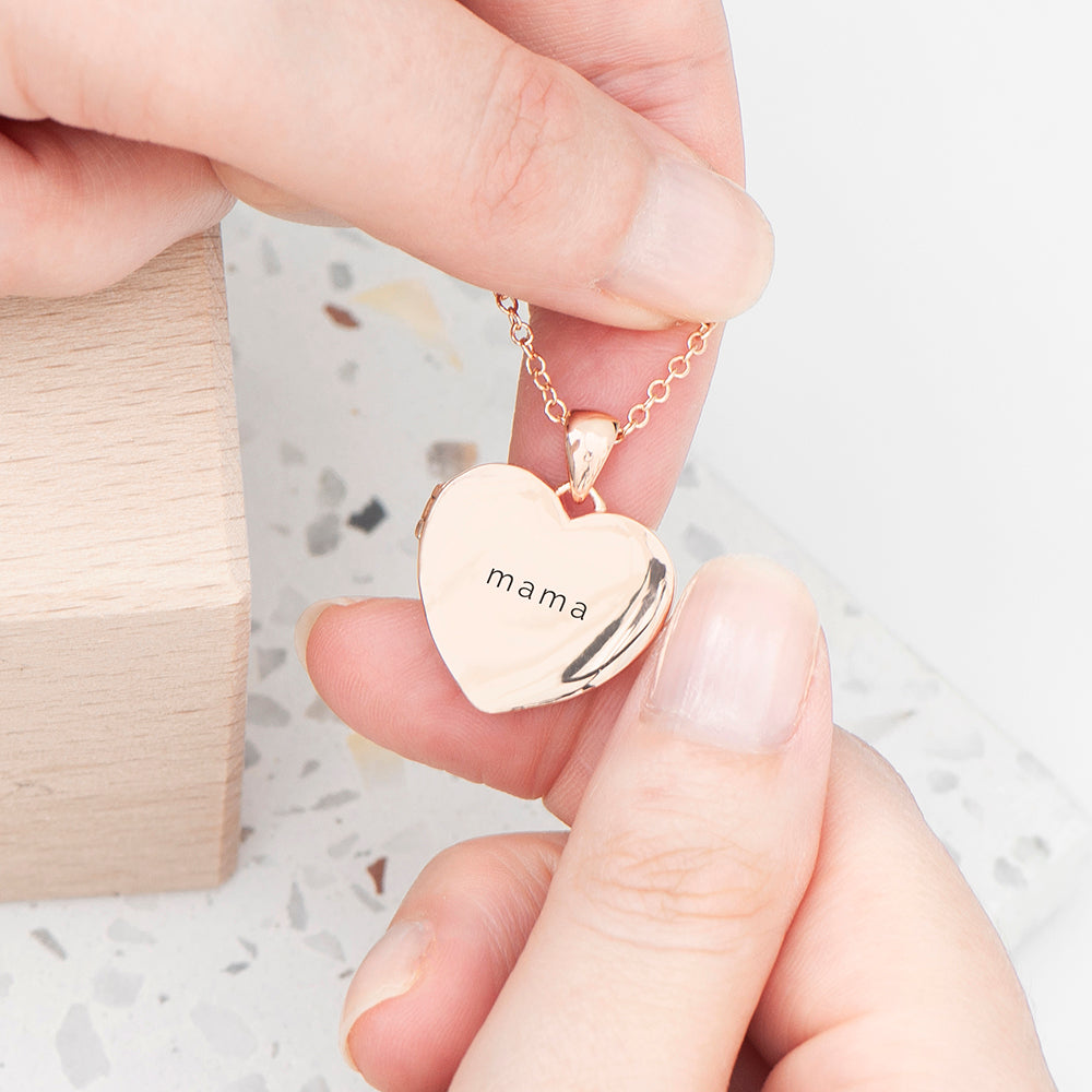 Personalised Heart Photo Locket Necklaces: 3 - Necklaces By Gift Moments