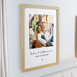 Personalised Heart Photo Upload Framed Prints: 4 Framed Prints By Gift Moments