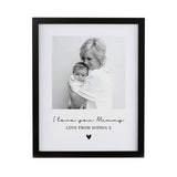 Personalised Heart Photo Upload Framed Prints: 9 Framed Prints By Gift Moments