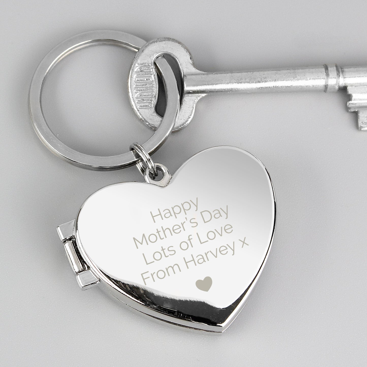 Personalised Heart Photoframe Keyring: 8 - Keyrings By Gift Moments