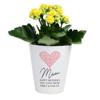 Personalised Heart Plant Pot - Shop Pots & Planters At Gift Moments - 4