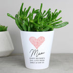 Personalised Heart Plant Pot - Shop Pots & Planters At Gift Moments - 3