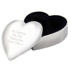 Personalised Heart Trinket Box - Shop Trinket Boxes At Gift Moments - 3