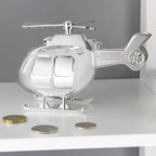 Personalised Helicopter Money Box - Shop Money Boxes At Gift Moments - 2