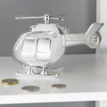 Personalised Helicopter Money Box - Shop Money Boxes At Gift Moments - 1