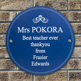 Personalised Heritage Plaque: 2 - Signs & Plaques By Gift Moments