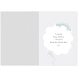 Personalised Hessian Giraffe & Elephant Card: 4 - Greeting Cards By Gift Moments