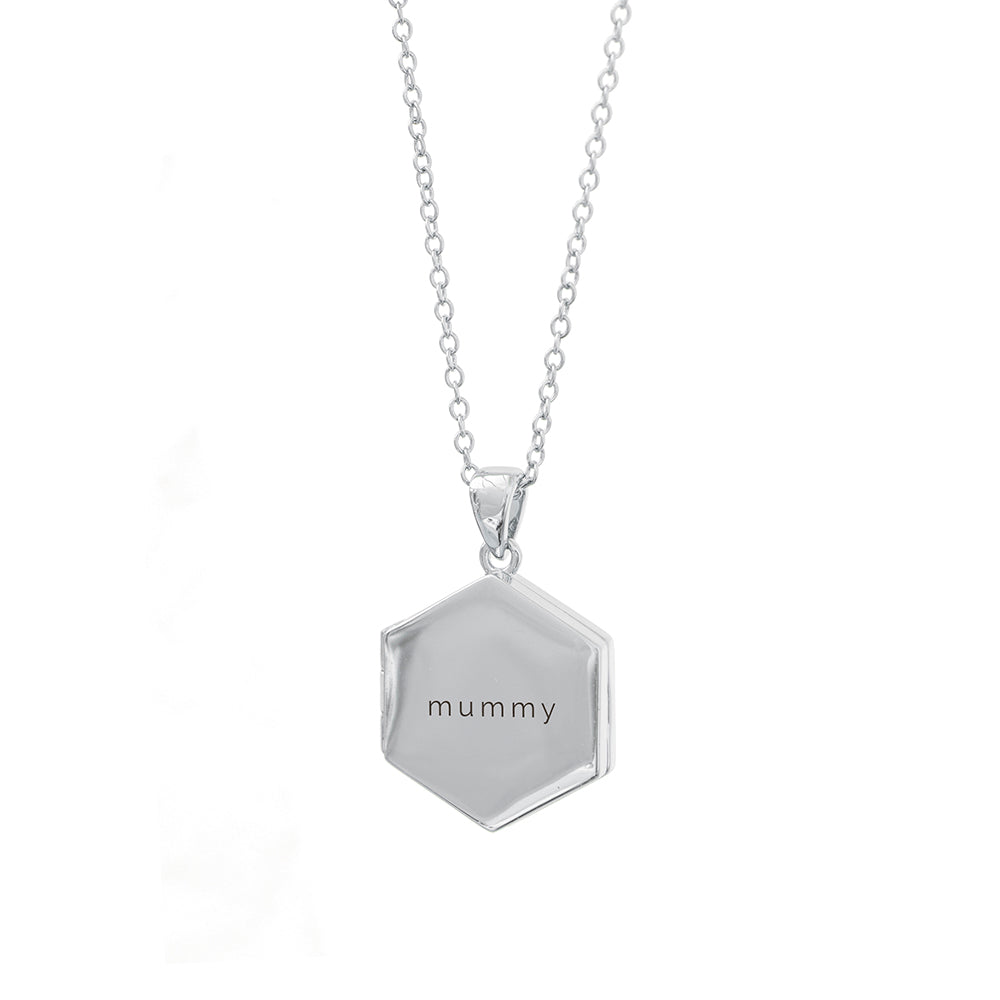 Personalised Hexagonal Photo Locket Necklaces: 14 - Necklaces By Gift Moments