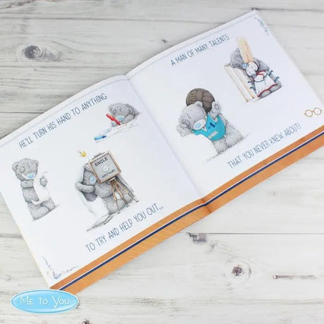 Personalised Me to You For Him Super Hero Poem Book: 7 - Books