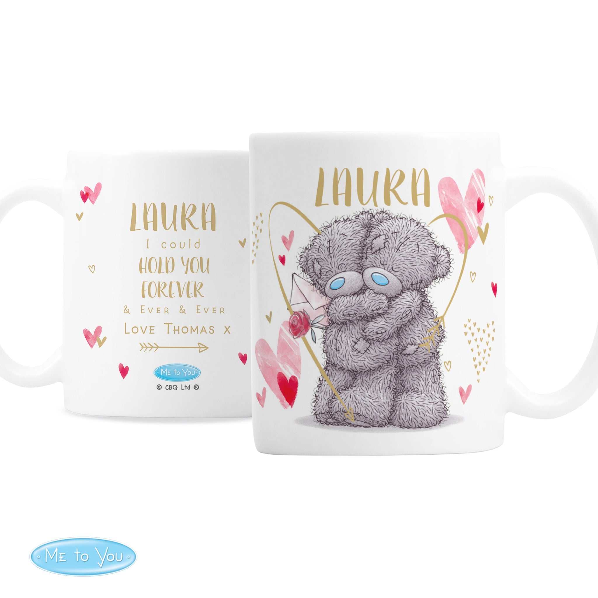 Personalised Me To You Hold You Forever Mug: 4 - Mugs