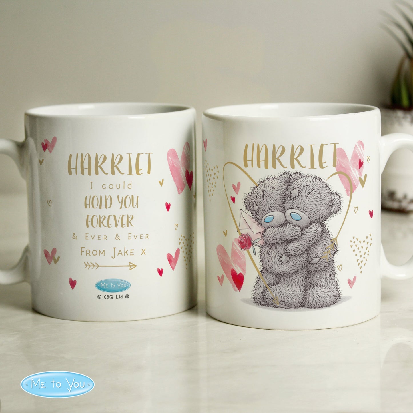 Personalised Me To You Hold You Forever Mug: 3 - Mugs