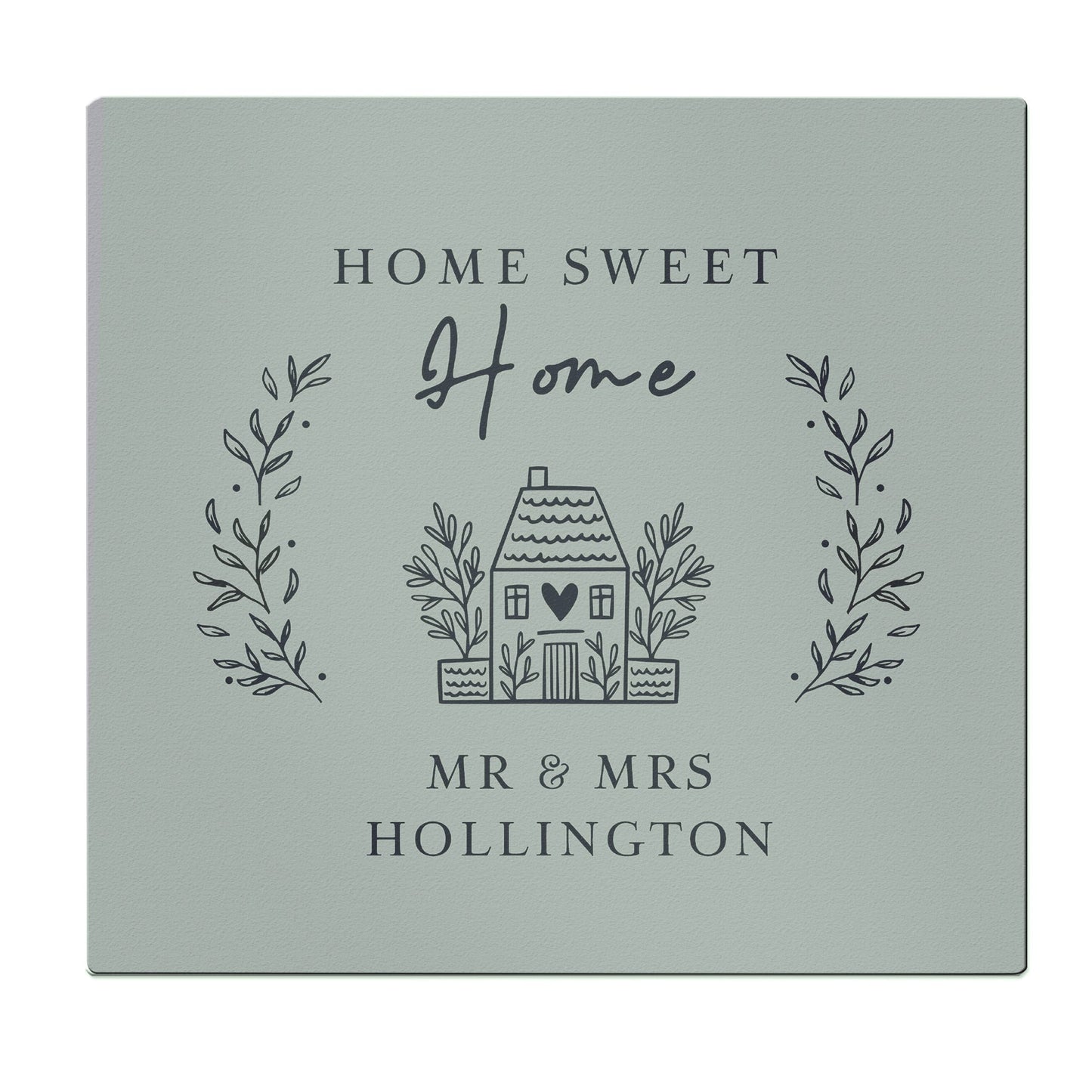Personalised HOME Glass Chopping Board/Worktop Saver: 5 - Chopping Boards By Gift Moments