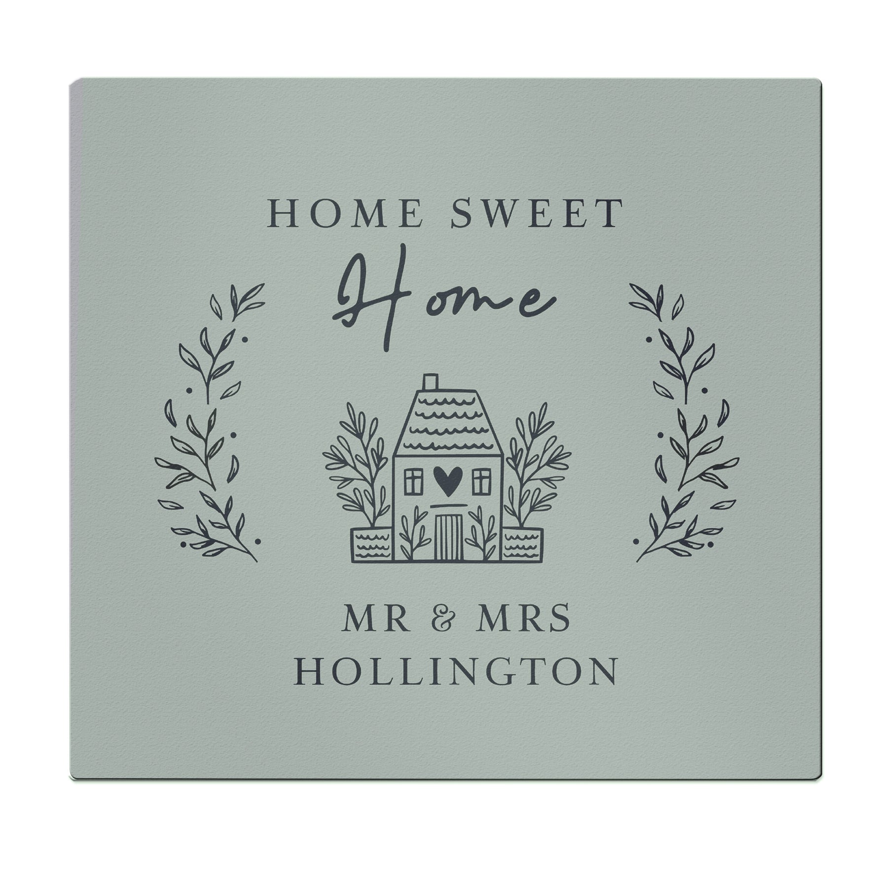 Personalised HOME Glass Chopping Board/Worktop Saver: 5 - Chopping Boards By Gift Moments